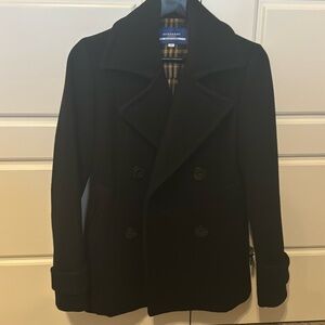 🎀Burberry Black Pea Coat🎀